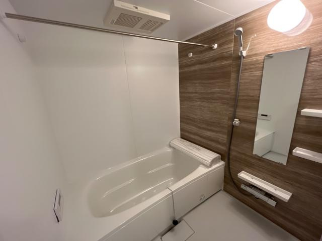 川口市大字道合字久保前　アパート新築工事の浴室|バス（イメージ）