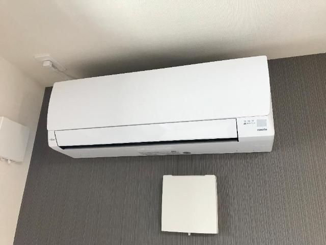 川口市大字道合字久保前　アパート新築工事の設備|エアコン（イメージ）