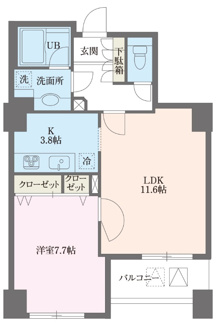 【間取り】 | ドゥーエ横浜駅前 | ドゥーエ横浜駅前　間取り