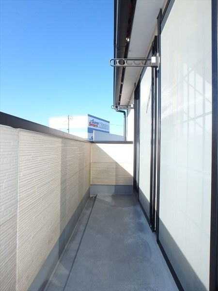 ネイフリーデンⅡのバルコニー