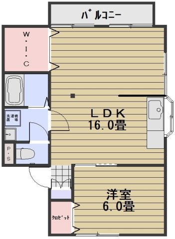 グローバルクレストの間取り|※間取りは反転タイプです