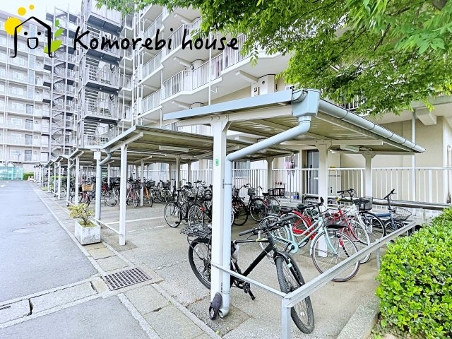 北本ハイデンス　1号棟の駐輪場|26.5.8撮影済み