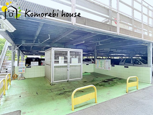 北本ハイデンス　1号棟の駐車場|26.5.8撮影済み