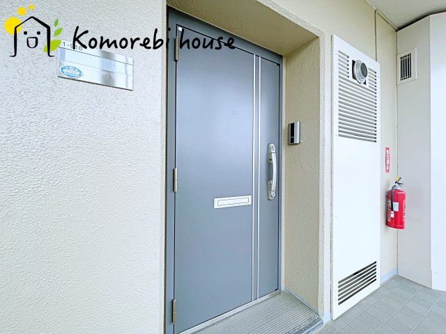 北本ハイデンス　1号棟の玄関|26.5.8撮影済み