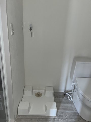 パーク・アジュール春日部の洗面所|脱衣スペースもあります