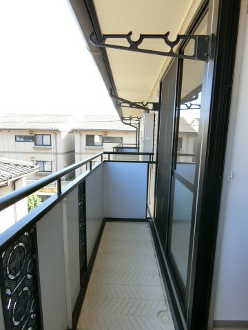 サンクレセントKのバルコニー