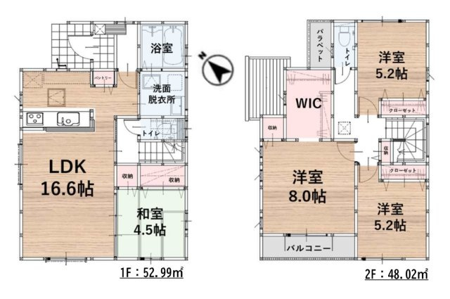 【間取り】 | 福岡市早良区内野5丁目2期　1号棟（全1棟）【仲介手数料無料・0円】 | 平日、土日祝日もお好きな日時にご見学可能です。お気軽にお問合せ下さい。