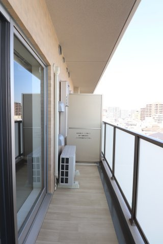 GENOVIA西川口Ⅱのバルコニー|バルコニー付きです