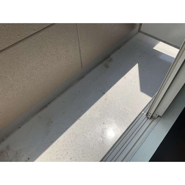 ピアザハイツⅤのバルコニー|暖かな日差しのふりそそぐバルコニー