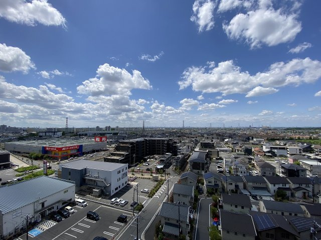 グランセンス吉川美南ステーションコートの展望