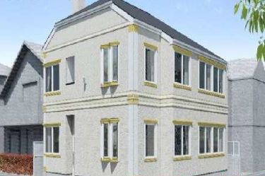 フェリスアライズの外観パース|完成予想パース