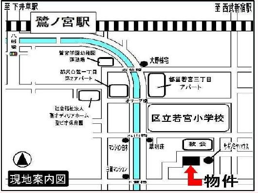 フェリスアライズの地図