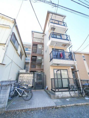 宮町マンションの外観|外はこのようになっています