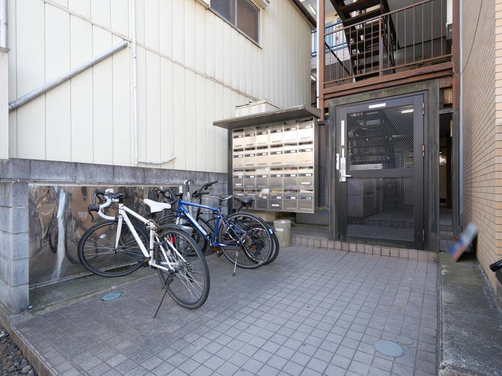 宮町マンションの外観|きれいな外観です