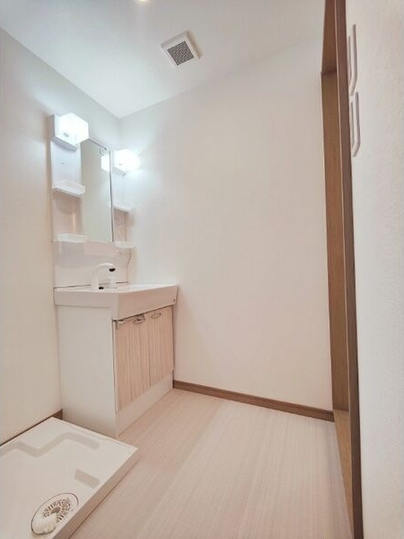 プライムコートαの洗面所