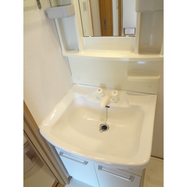 コートヤードの洗面所