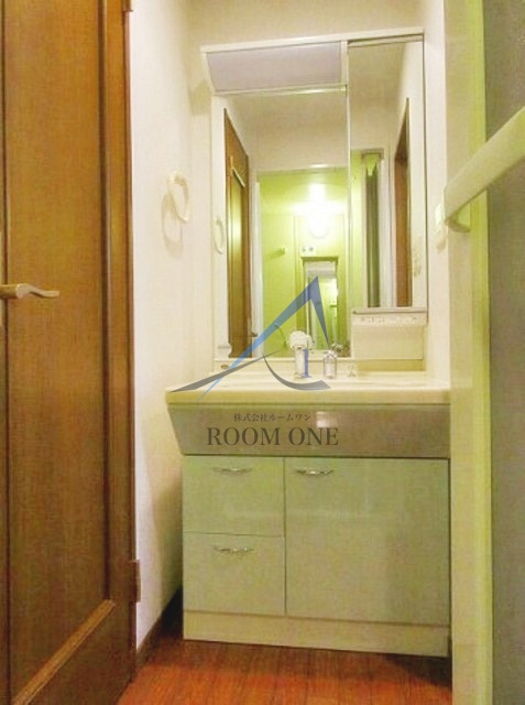 コーポ芝公園の洗面所|洗面台です。