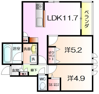 【間取り】 | ひまわりメゾン