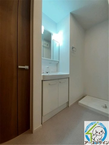 ライラックの洗面所|※パース写真