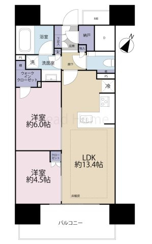 【間取り】 | シティタワー駒沢大学ステーションコート