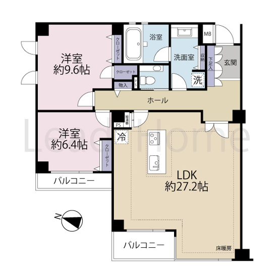 【間取り】 | ストークグラン深沢