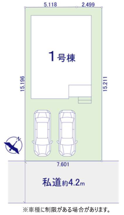 南大塚10期の区画図