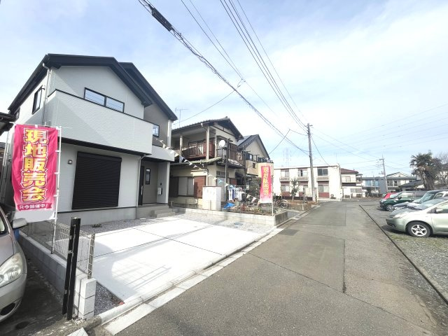 南大塚10期の前面道路含む現地写真