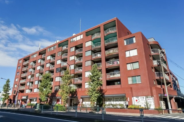 【外観】 | パシフィックニュー自由が丘 | 世田谷区深沢1丁目に建つ「パシフィックニュー自由が丘」。地下1階付地上7階建・総戸数55戸のマンションです。