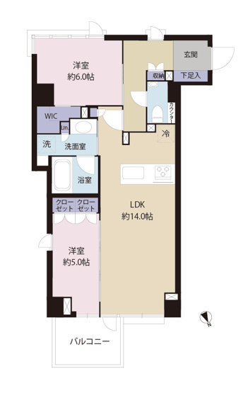 【間取り】 | ピアース用賀