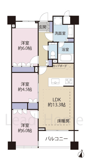 【間取り】 | マストレジデンス世田谷代田