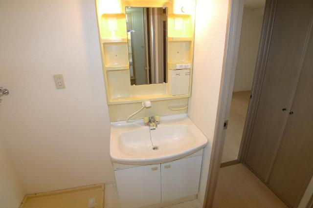 グランディールYOKOYAMA　Ⅱ(グランディールヨコヤマ)の洗面所|洗髪洗面化粧台