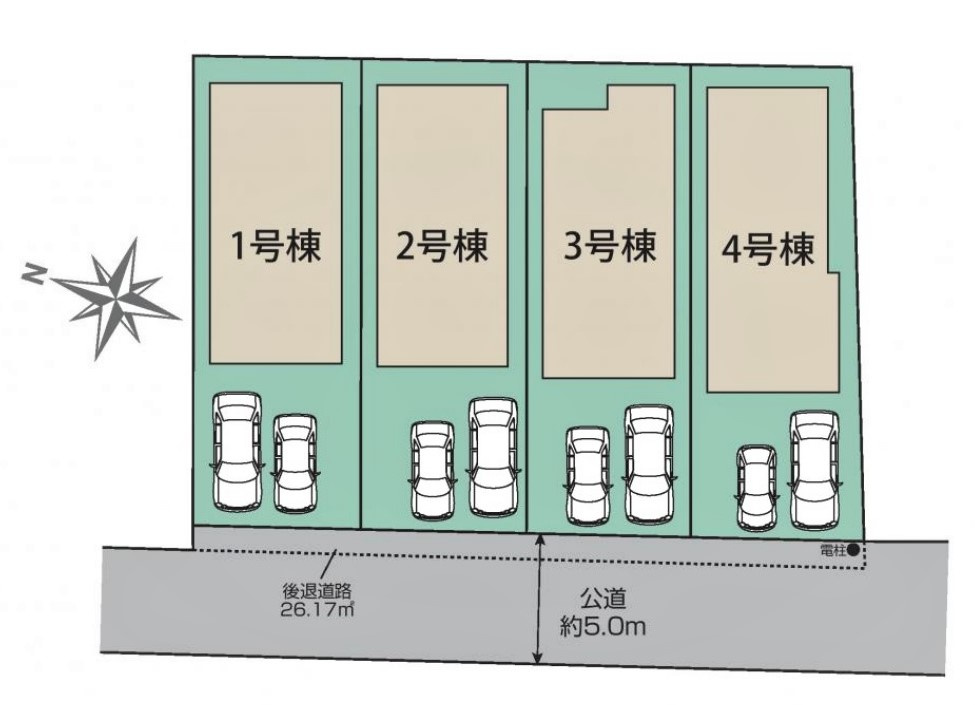 東村山市野口町　全4棟　4号棟
