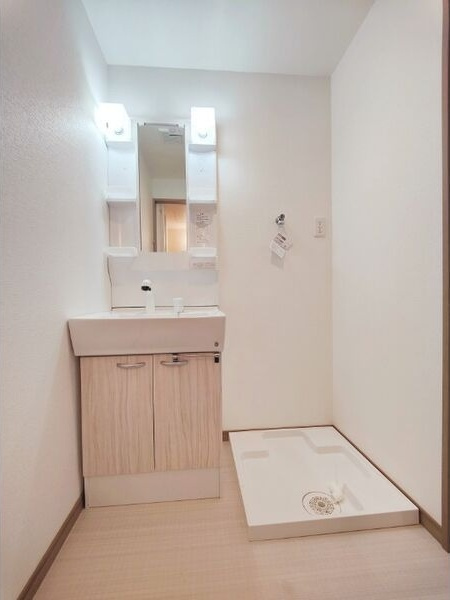 プライムコートαの洗面所