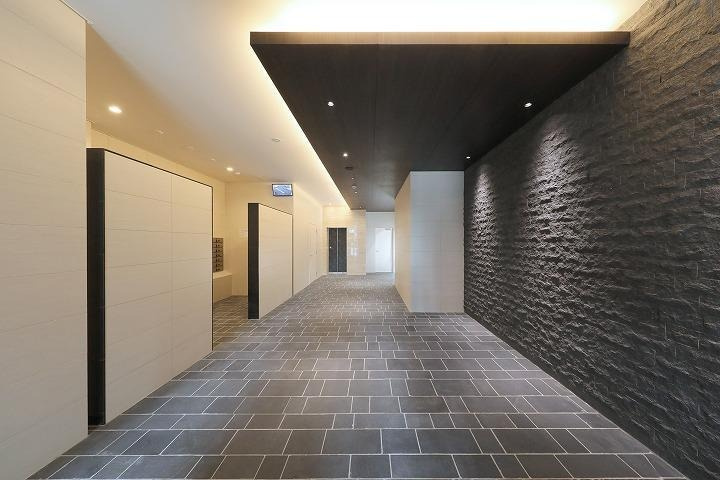 福岡市中央区大手門２丁目の賃貸マンションのエントランス|エントランス写真