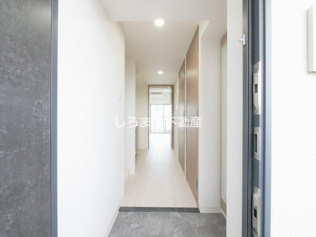 プリムール新深江の玄関