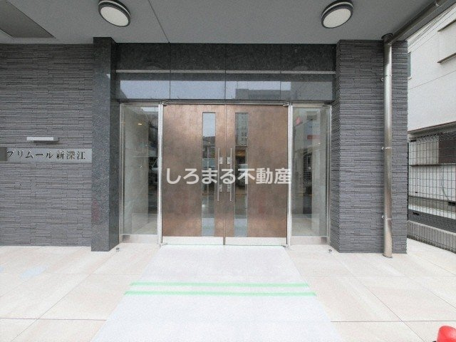 プリムール新深江のエントランス