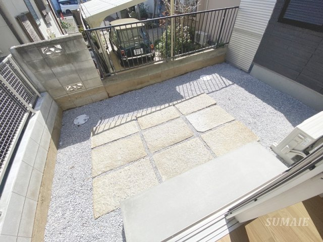 グラン浦和のバルコニー|広々テラス☆