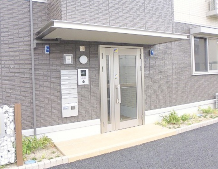 D-ROOM八景水谷のエントランス