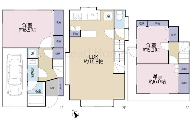 【前面道路含む現地写真】 | 世田谷区桜1丁目