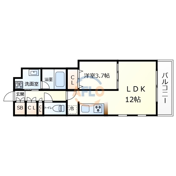 URBAN TERRACE ABENO　天王寺小学校区の間取り|アーバンテラスアベノ　間取り