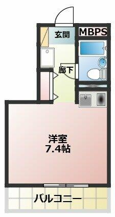 物件の間取り図です。