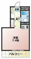 物件の間取り図です。