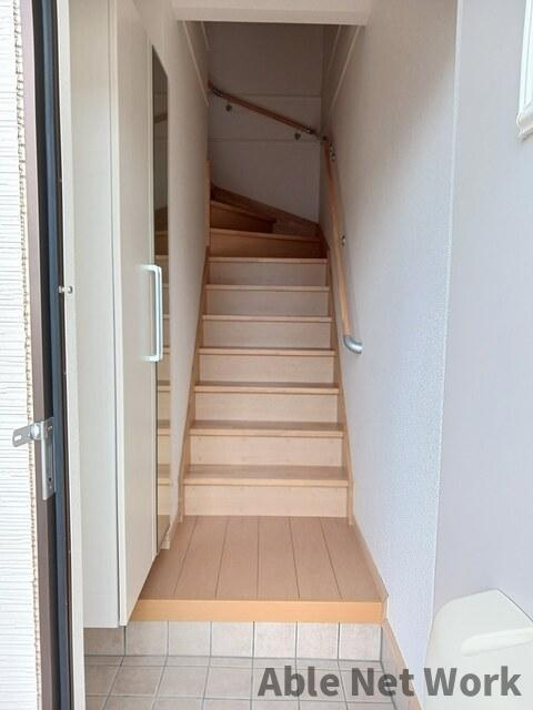 ウェリナⅡの玄関|シューズボックス付き