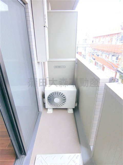 ルーブル西蒲田弐番館のバルコニー|バルコニー