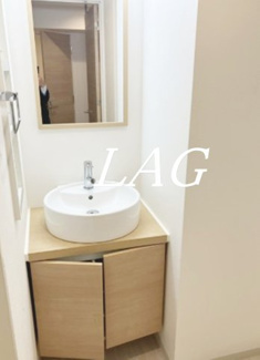 【洗面所】 | レオステーションフロント鬼越 | 洗面台です。