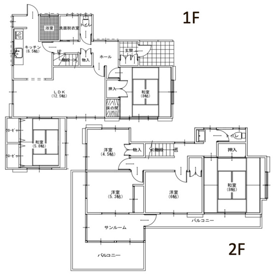 【間取り】 | KEM比企郡川島町1期　中古戸建　