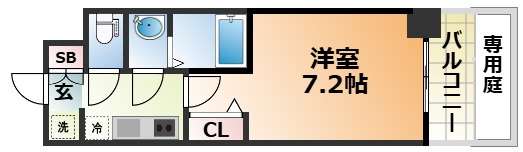 レジデンス神戸大倉山グルーブの間取り