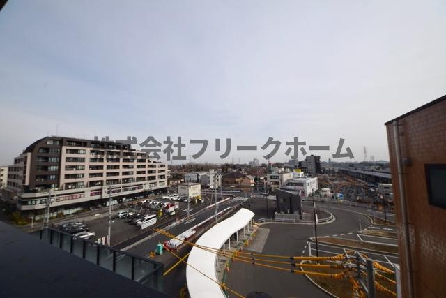 小金井市梶野町５丁目の賃貸マンションの展望