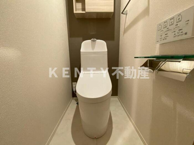 【トイレ】 | セレスティア中央 Ⅱ | トイレもきれいです