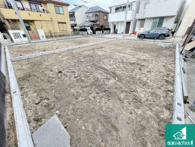 西宮市鳴尾町　第2期　新築一戸建ての外観|周辺は落ち着いた街並みの住宅地！子育てがしやすい住環境です！まだ未完成ですが、現地でしかわからない事もございます。是非一度ご覧ください。